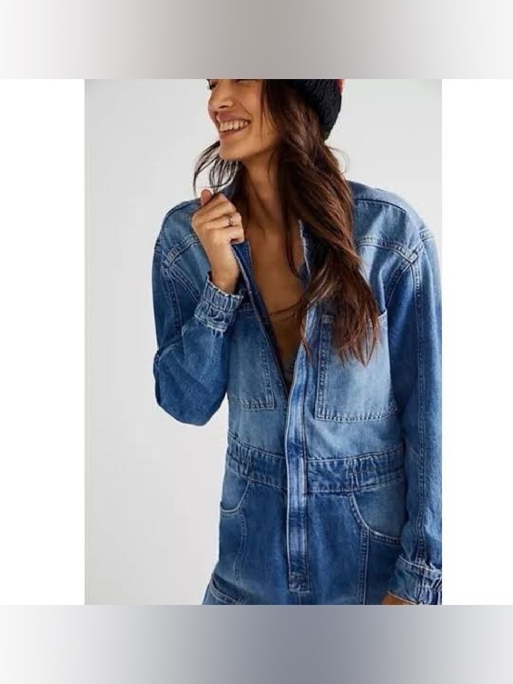 Free People Night Moves Jumpsuit Size Medium - Picture 3 of 7